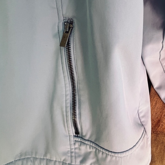 Swiss Tech Jacket, men’s XXL, Light Blue Windbreaker - Picture 4 of 12